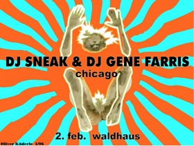 Waldhouse, DJ Sneak, 2/1996 (flyer)
