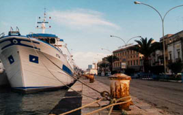 The harbour of Brindisi