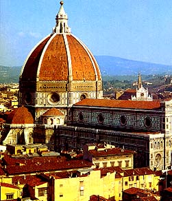 A close-up of the dome