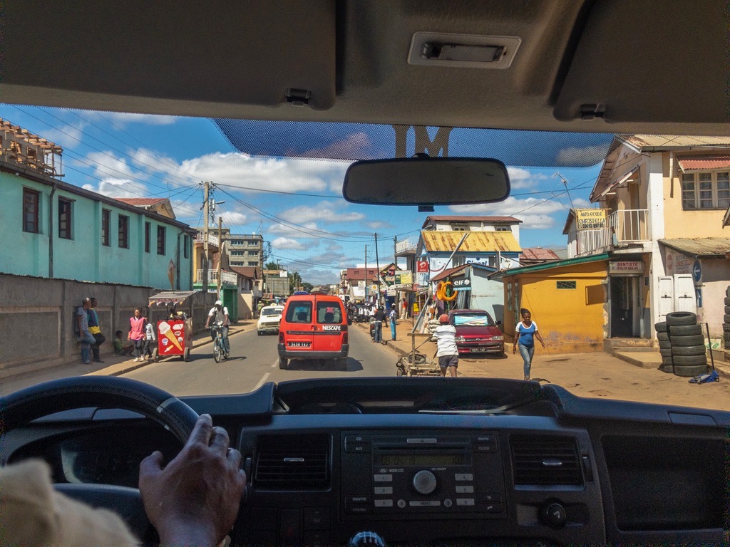 Driving in Tana