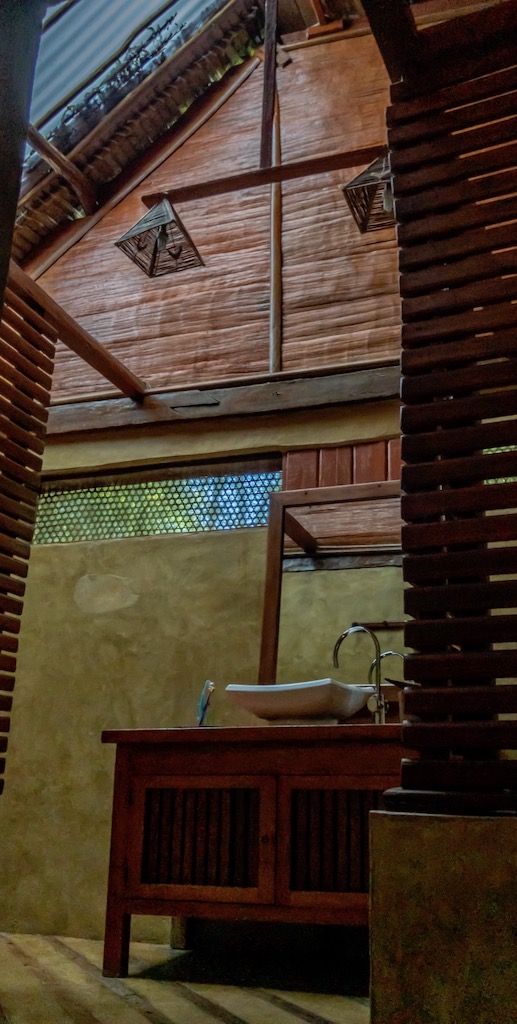 Our bungalow’s bathroom