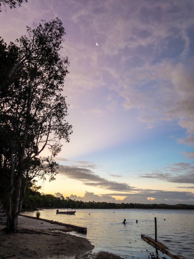 Sunset at the lake