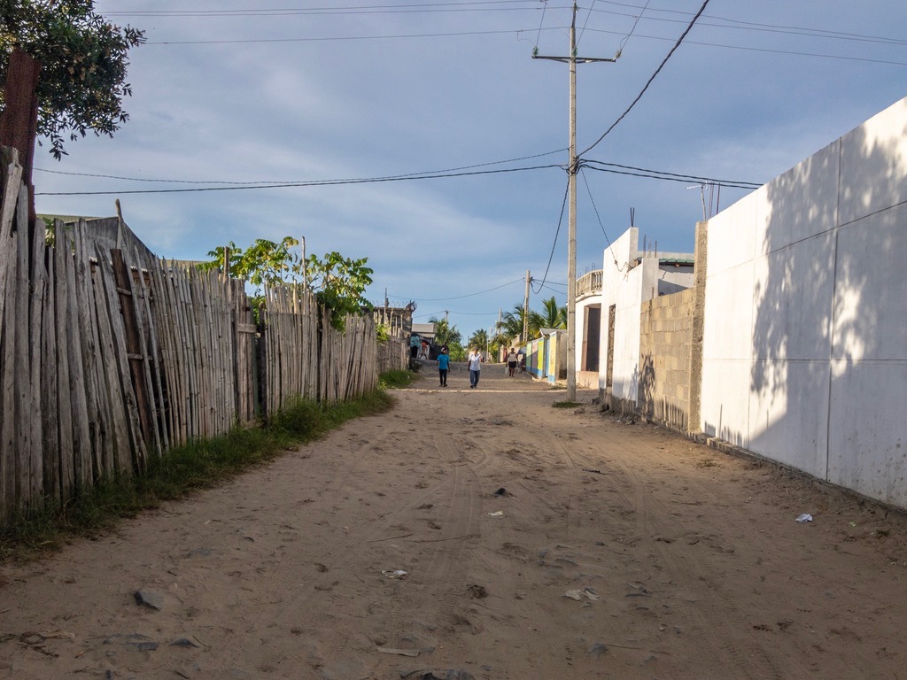 A street in the suburb