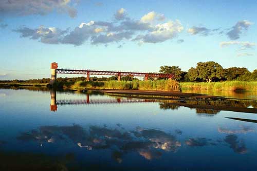 An old bridge close to the Kruger Park exit.