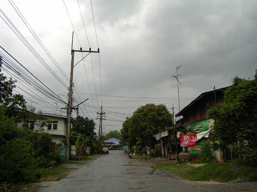 The streets of Ayuthaya