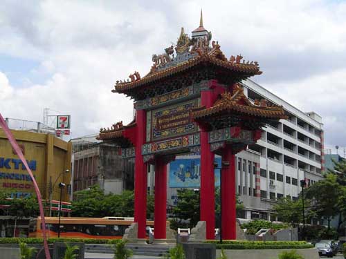 The door to Chinatown